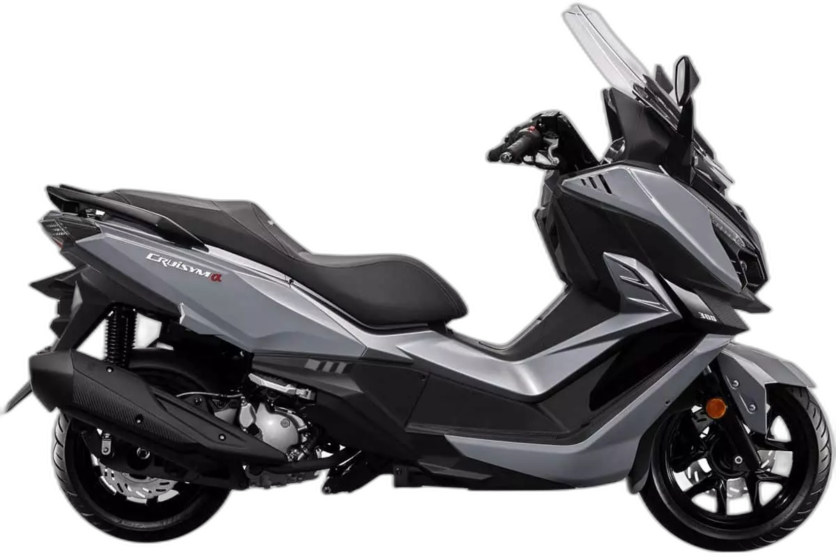 Foto lateral - Dafra Cruisym 300