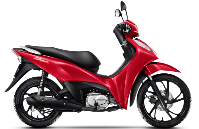 Foto lateral - Honda Biz 125