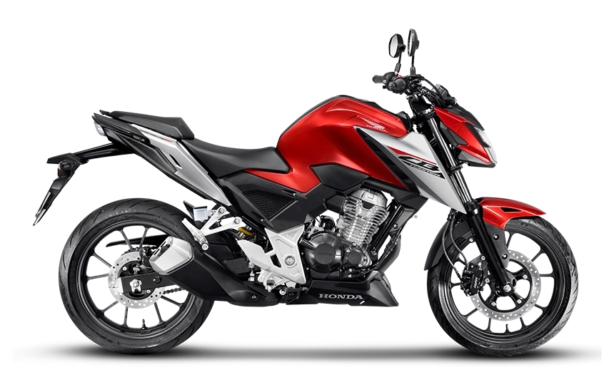 Foto lateral - Honda CB 300F Twister