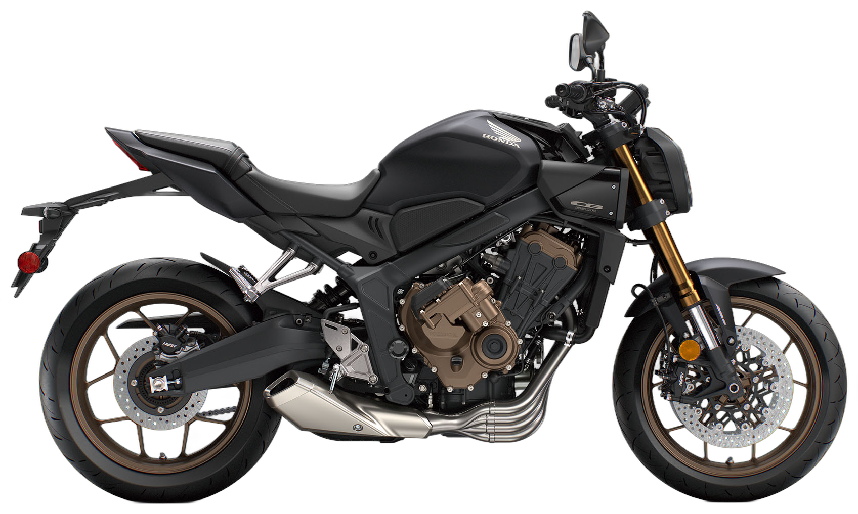 Foto lateral - Honda CB650R E-Clutch