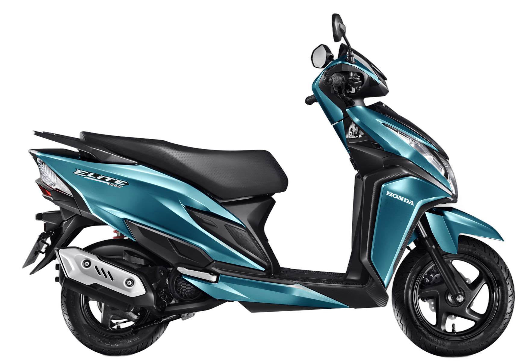 Foto lateral - Honda Elite 125