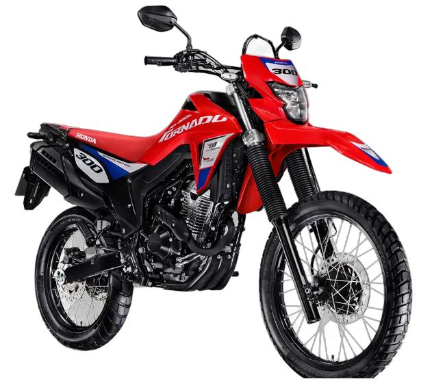 Foto lateral - Honda XR300L Tornado Special Edition