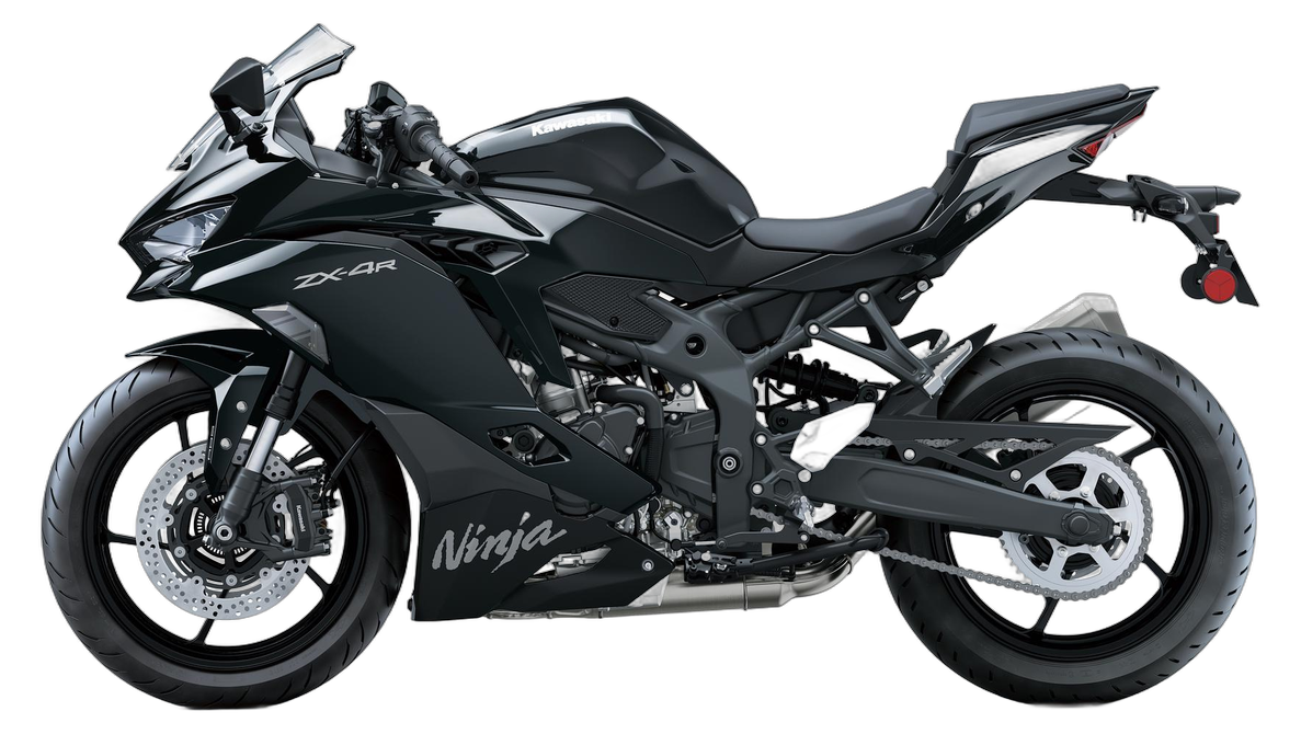 Foto lateral - Kawasaki Ninja ZX-4R