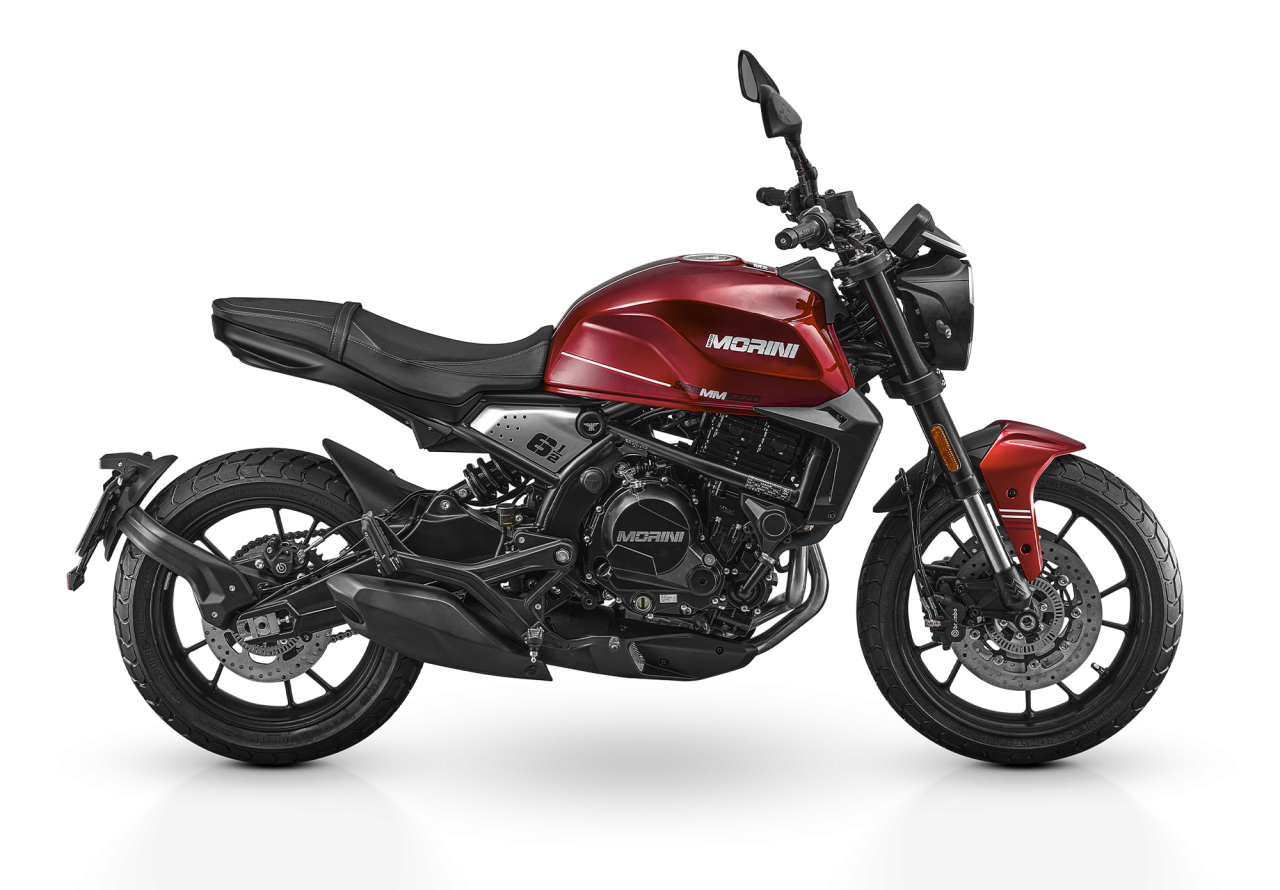 Foto lateral - Moto Morini Seiemmezzo STR