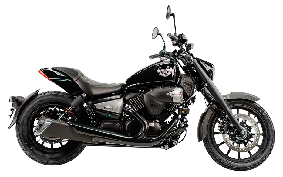 Foto lateral - Shineray TITANIUM 250 EFI