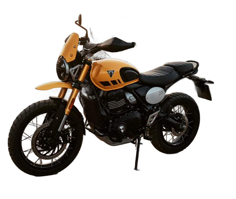 Foto lateral - Triumph Scrambler 400 X